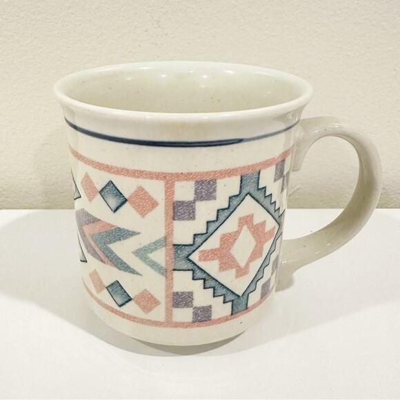 Vintage Otagiri Santa Fe Japan Western Southwestern Coffee Mug Tea Cup - Picture 3 of 4